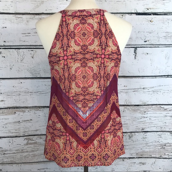 Sanctuary Border Print Shell Top - Picture 7 of 8